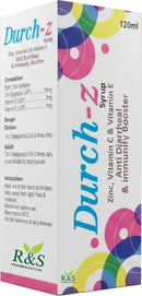 Durch-Z (Zinc & Vitamin Supplement) 120ml Syp