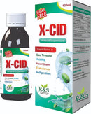 X-CID Sugar-Free Antacid Suspension 120ml – Fast Relief for Acidity, Gas & Heartburn