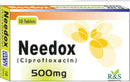 Needox 500mg tab ( Ciprofloxacin ) 10'S